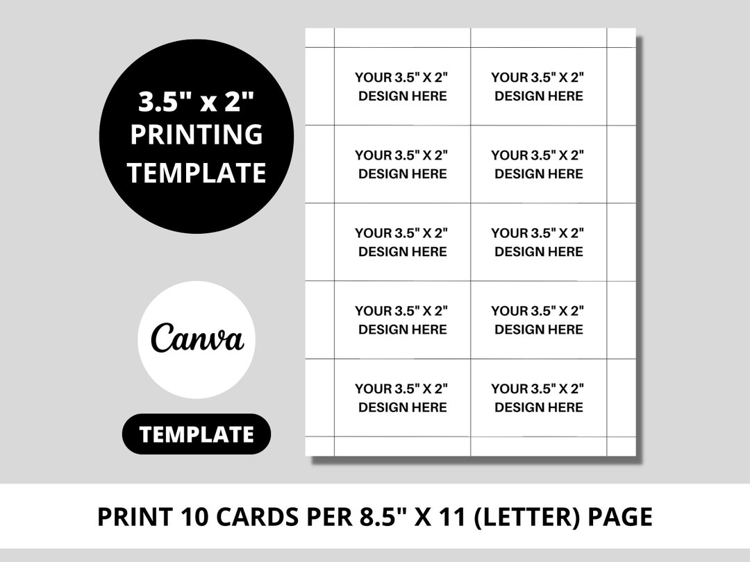 Business Card Printable Template Free
