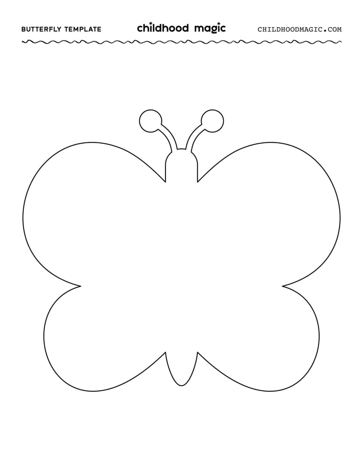 Butterfly Templates Free Printable