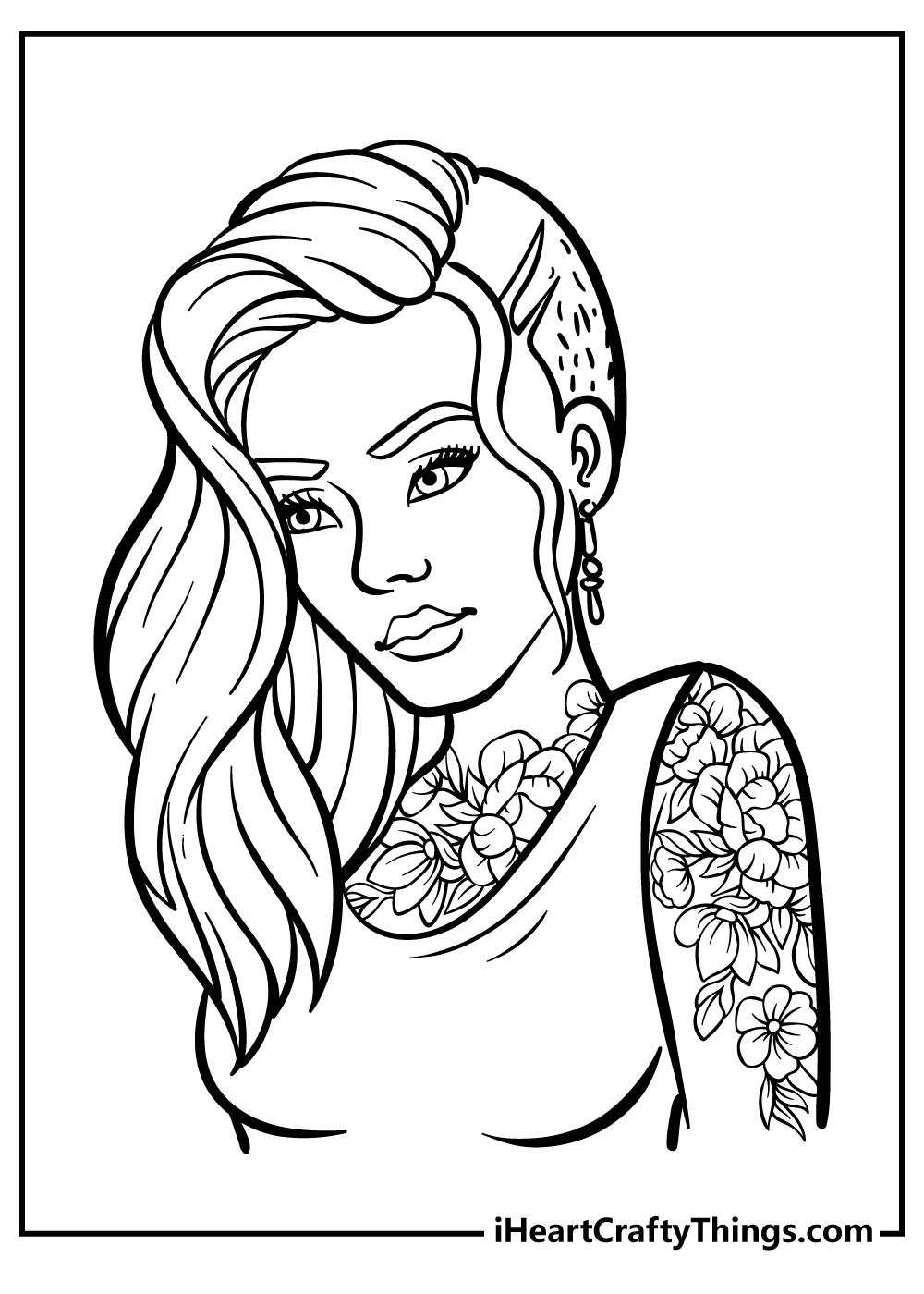 Printable Coloring Pages Teens