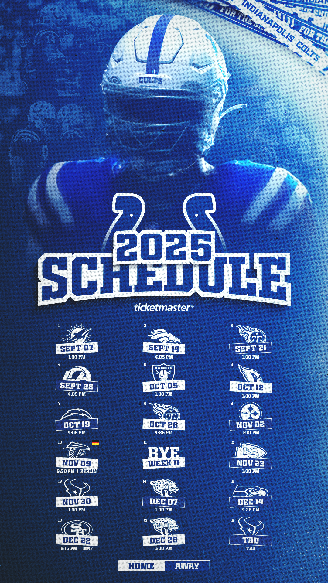 Indianapolis Colts Schedule Printable