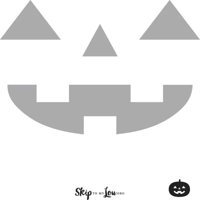 printable pumpkin face patterns