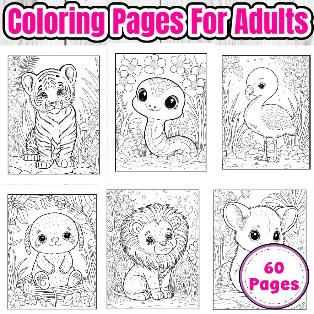 cute animal printable