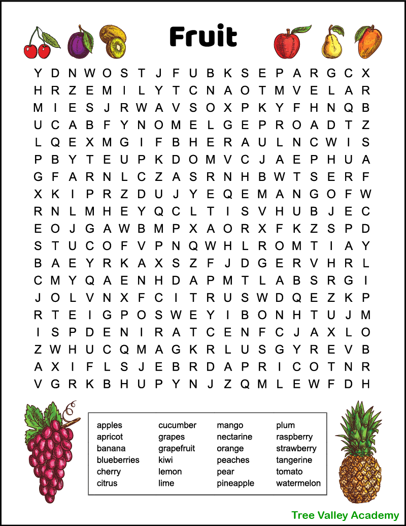 printable hard word search puzzles