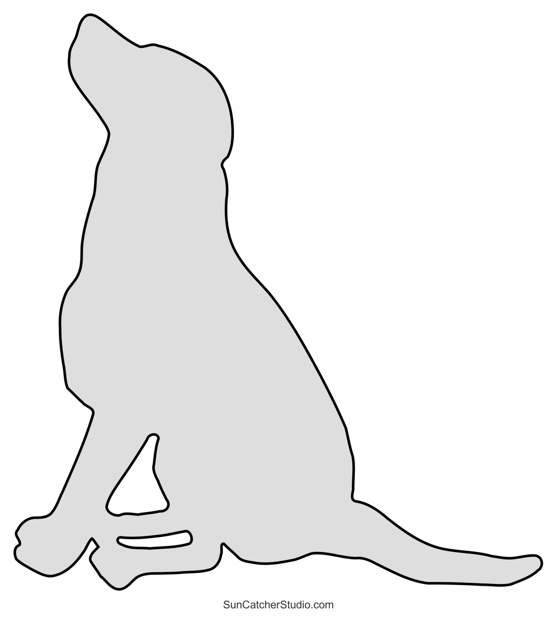 Dog Printable Template