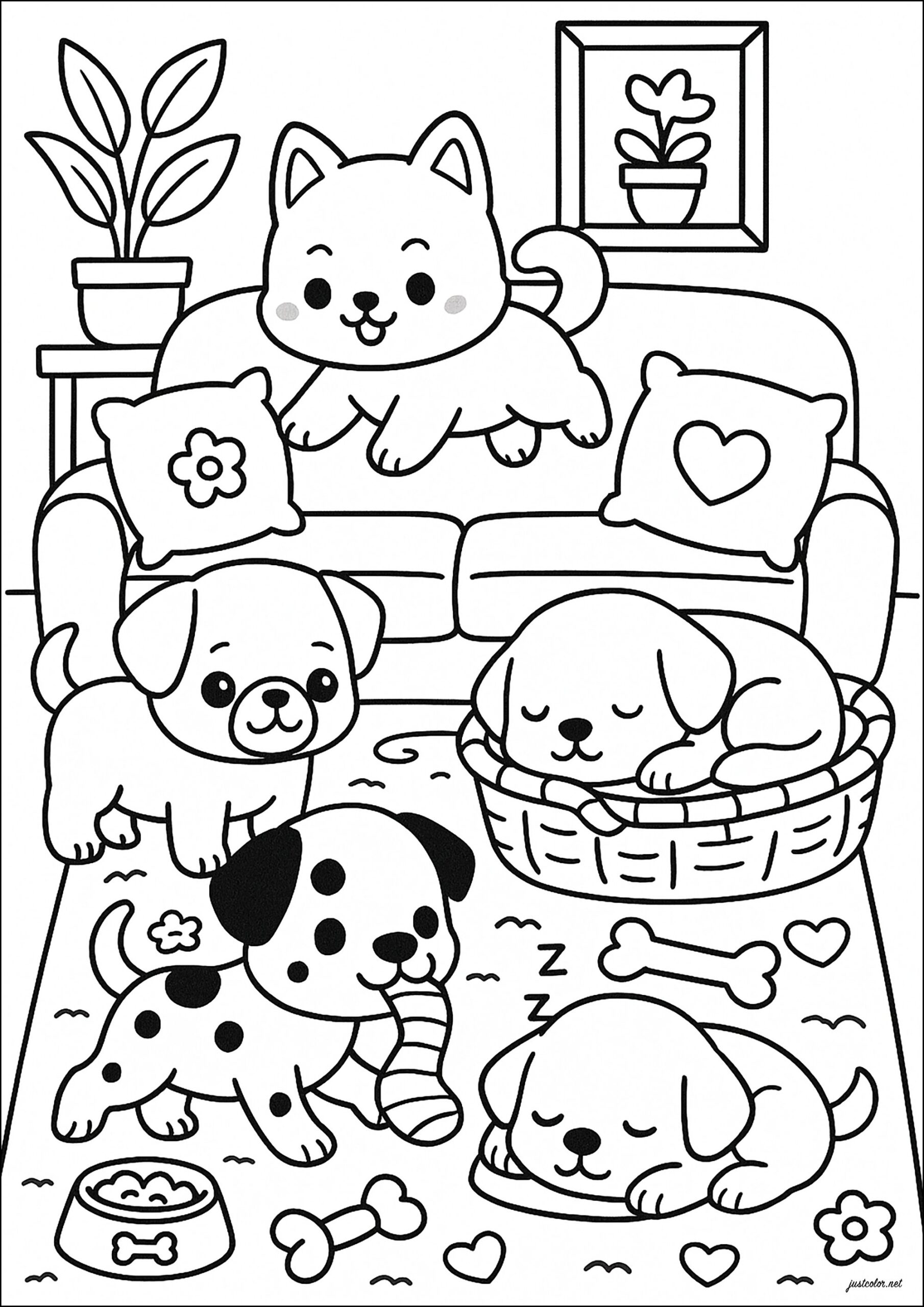 dog printable coloring dog printable coloring