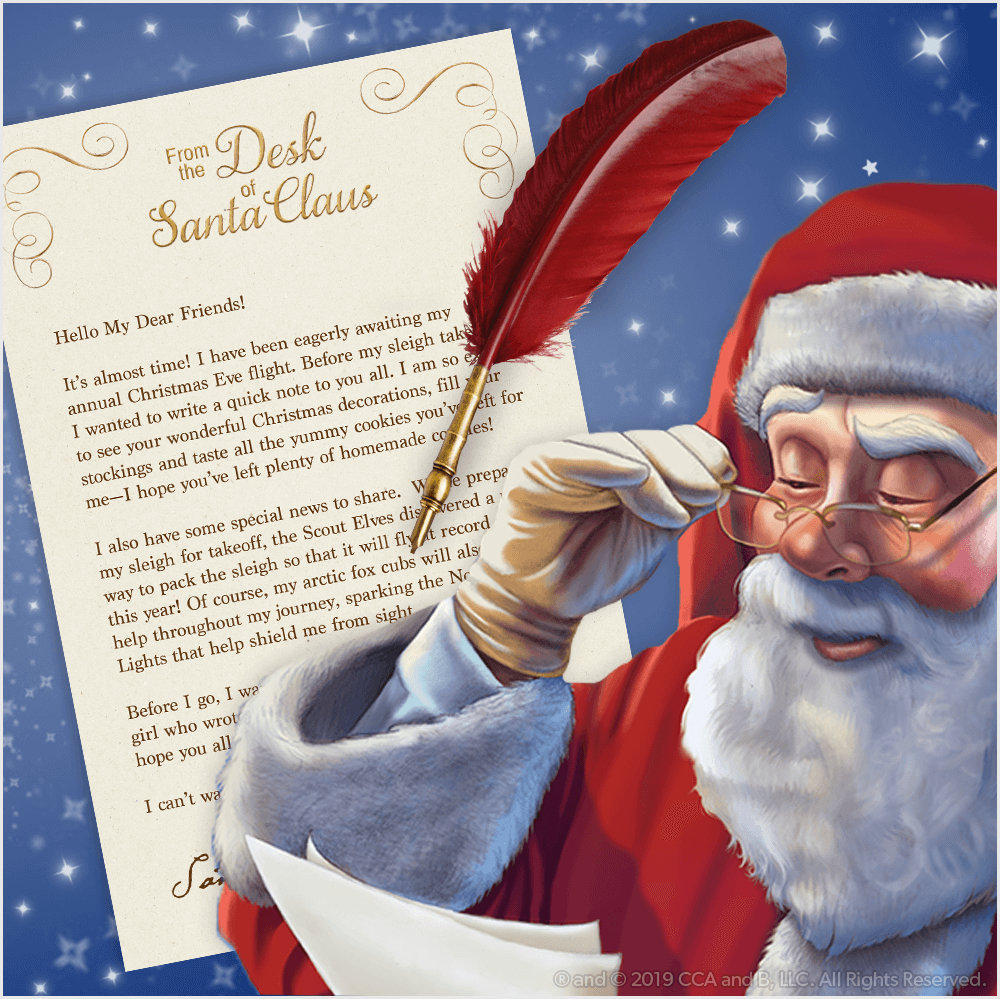 Free Letters From Santa Printable