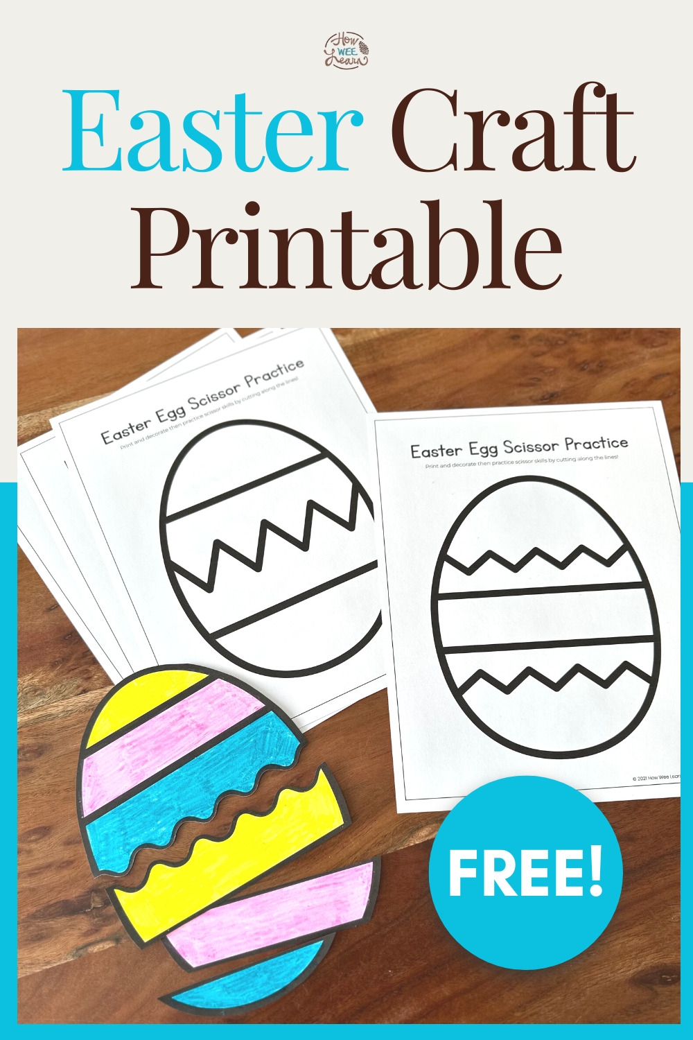 Easter Art And Craft Printable Easter Freebie 5 How Wee Learn Easter Art And Craft Printable Easter Freebie 5 How Wee Learn