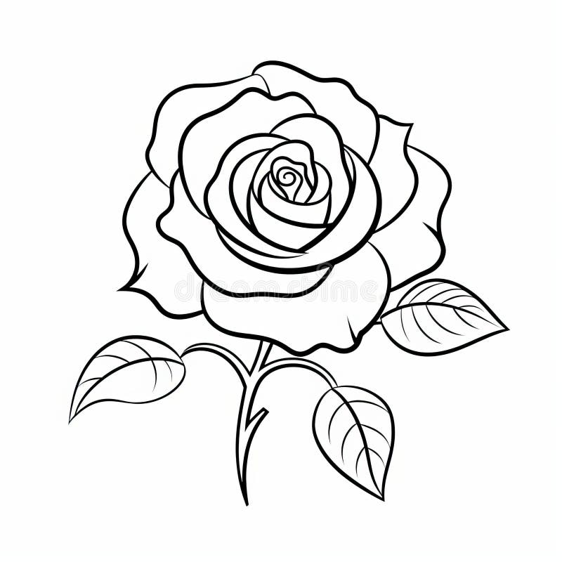 Easy Rose Drawings Stock Illustrations 9 Easy Rose Drawings Stock Illustrations Vectors U0026 Clipart Dreamstime