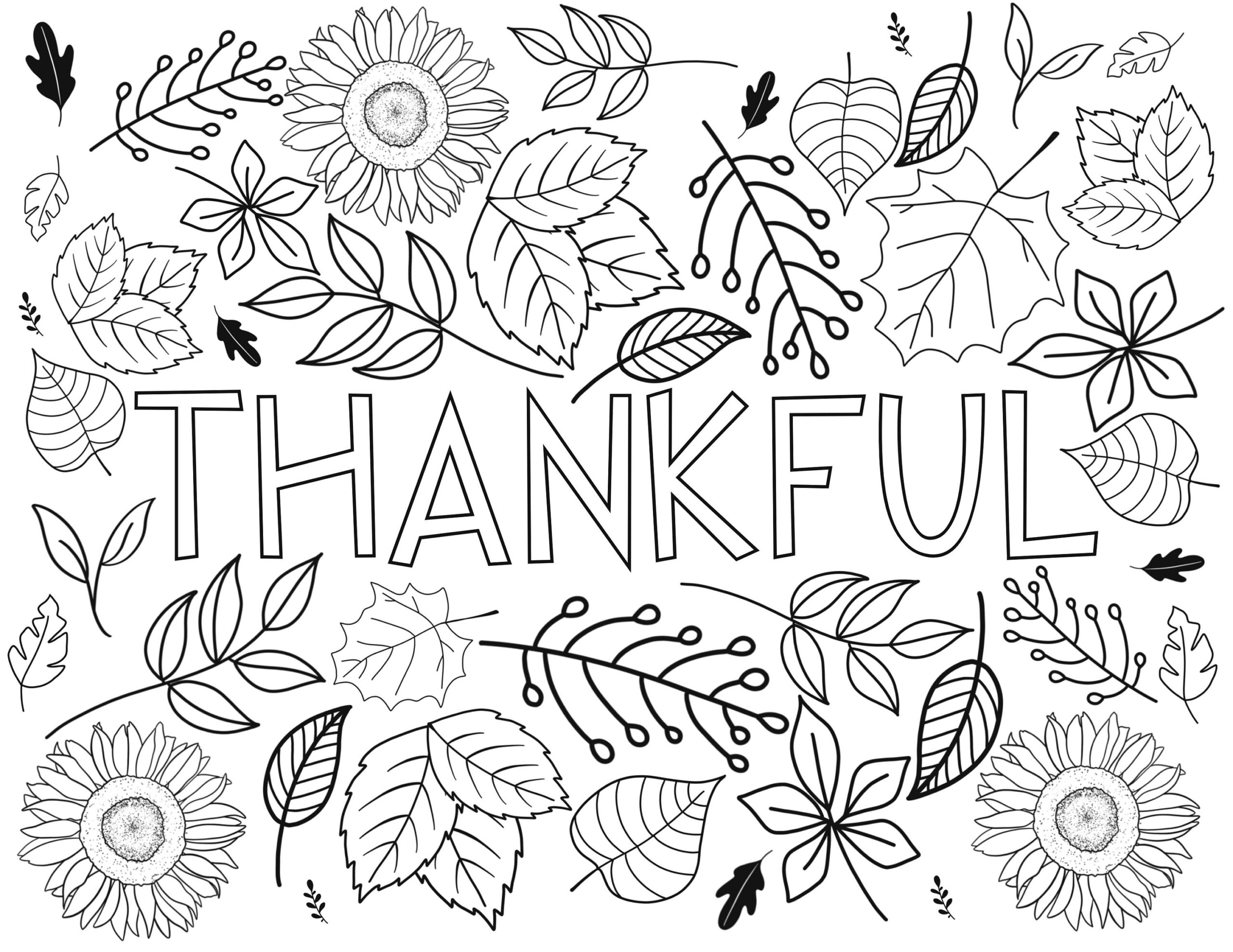 Fall Coloring Sheets Printable