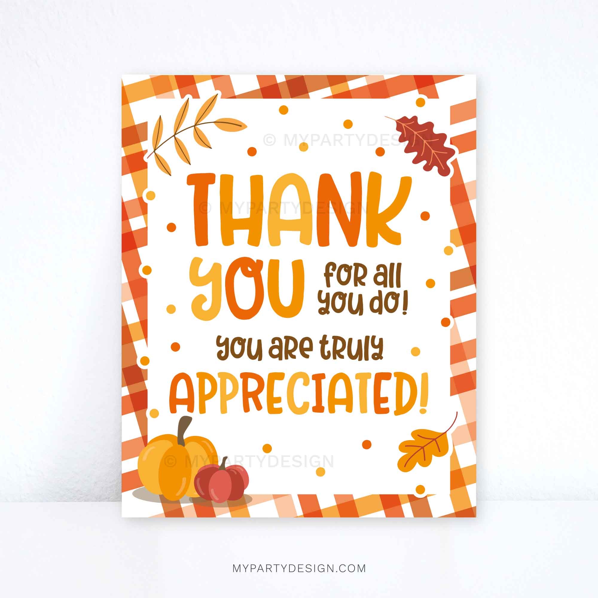 printable thank you signs