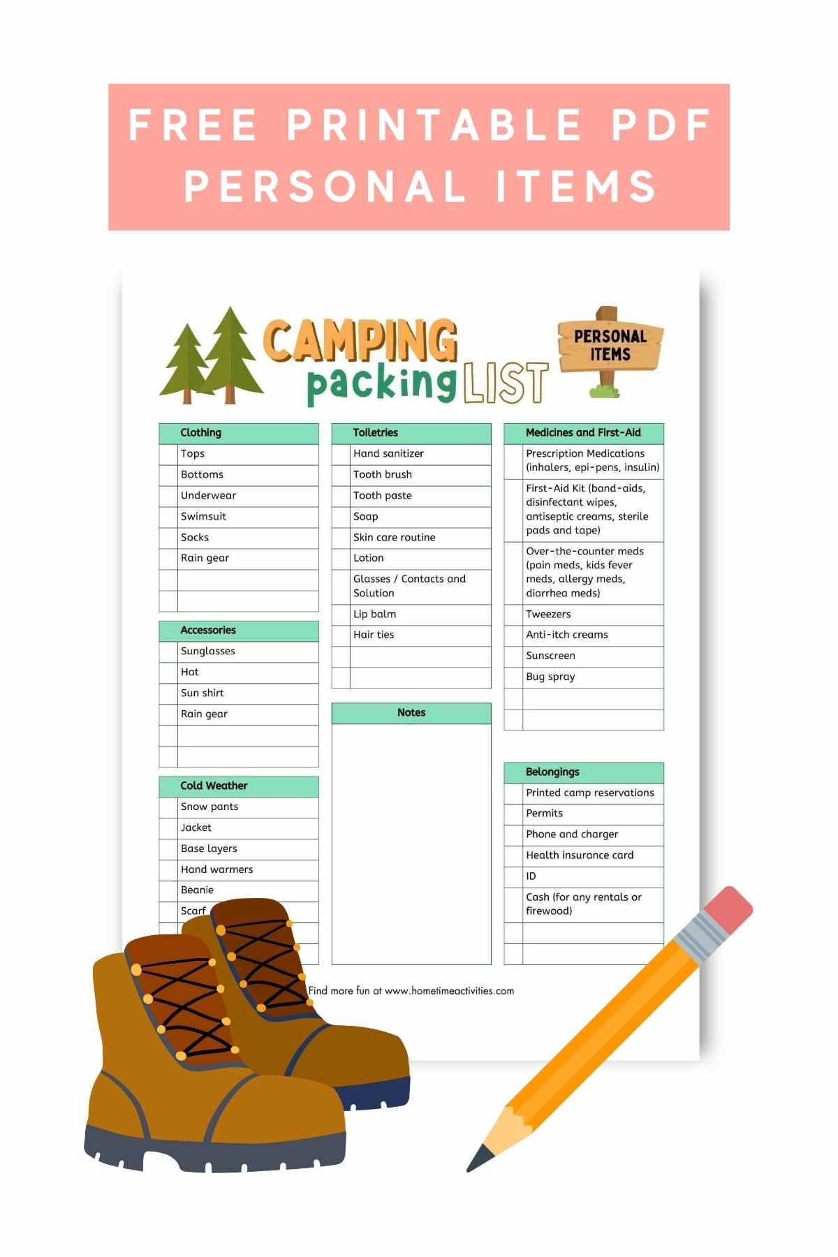 Family Camping With Kids Packing Checklist Tips Hacks