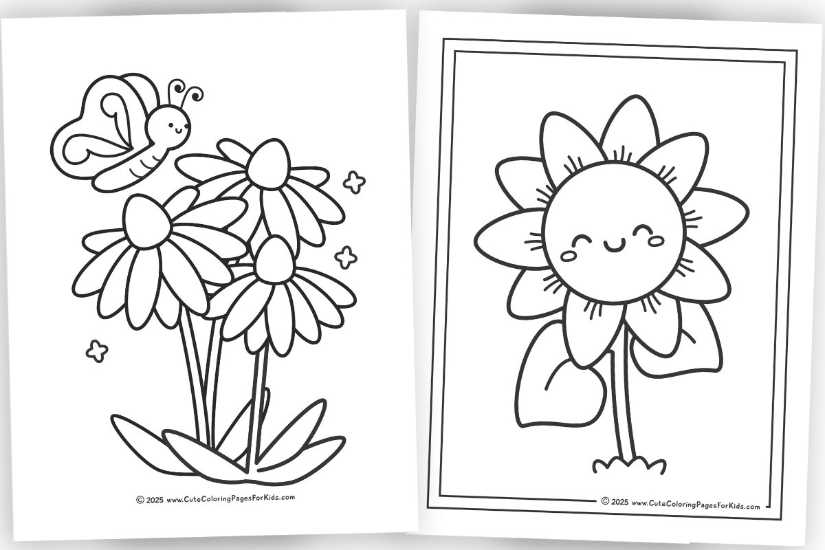Free Printable Flowers To Color