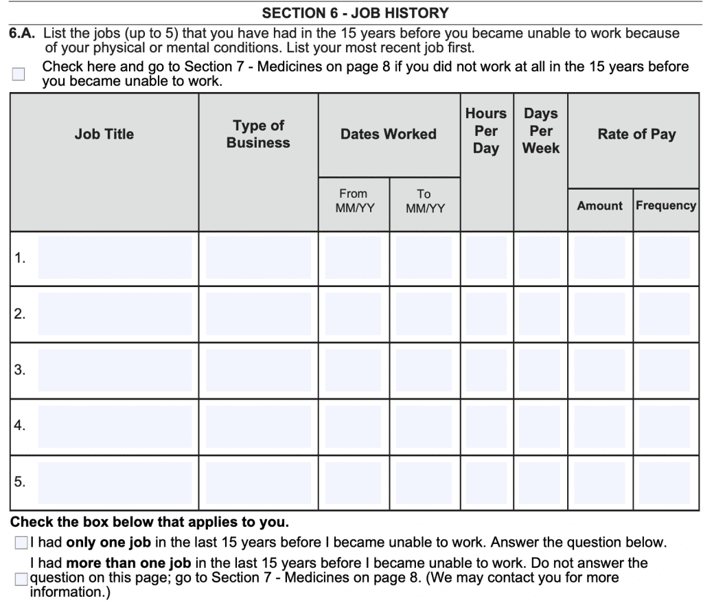 Form SSA 3368 A Guide To Your Disability Report Form SSA 3368 A Guide To Your Disability Report