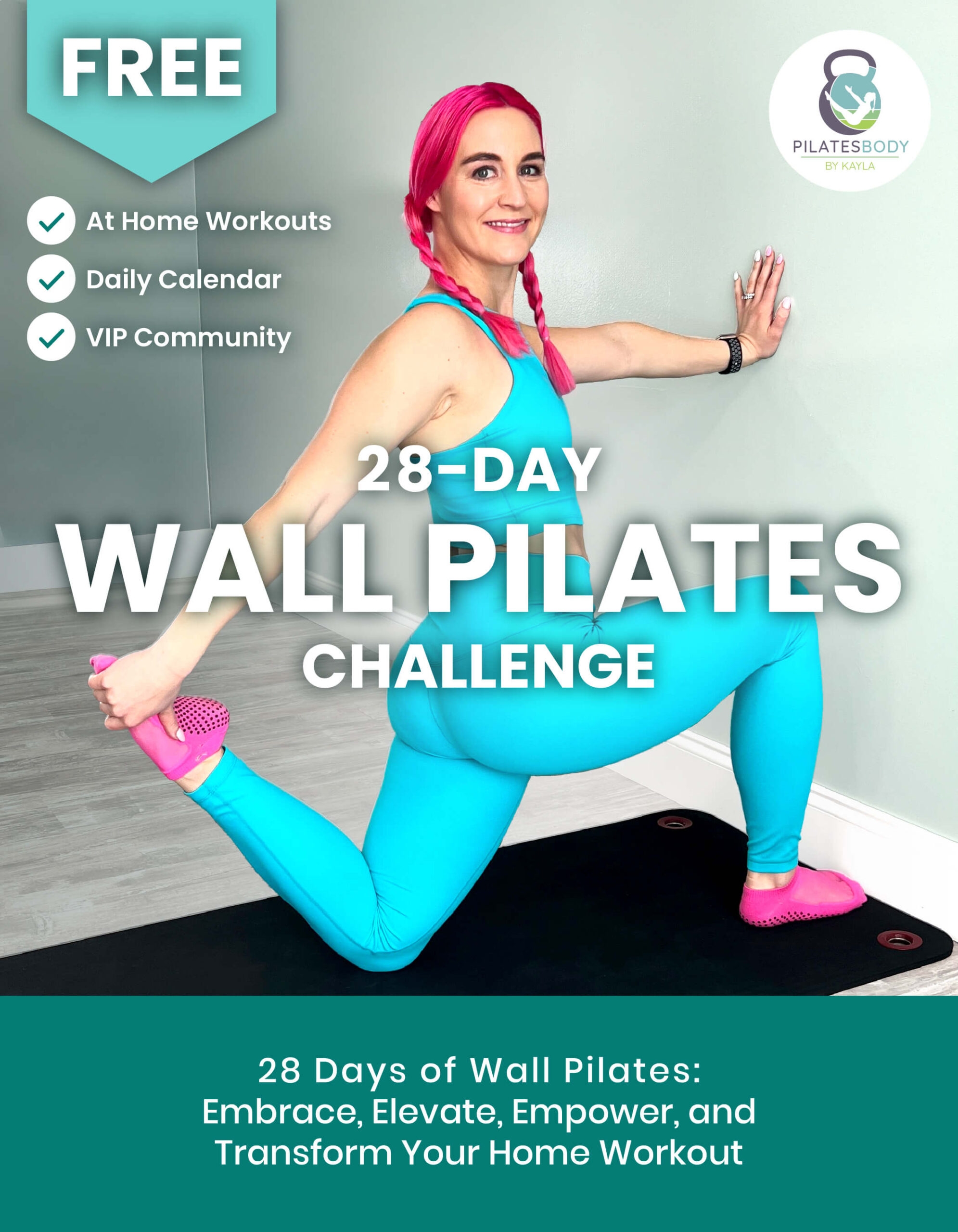 Wall Pilates Printable Free