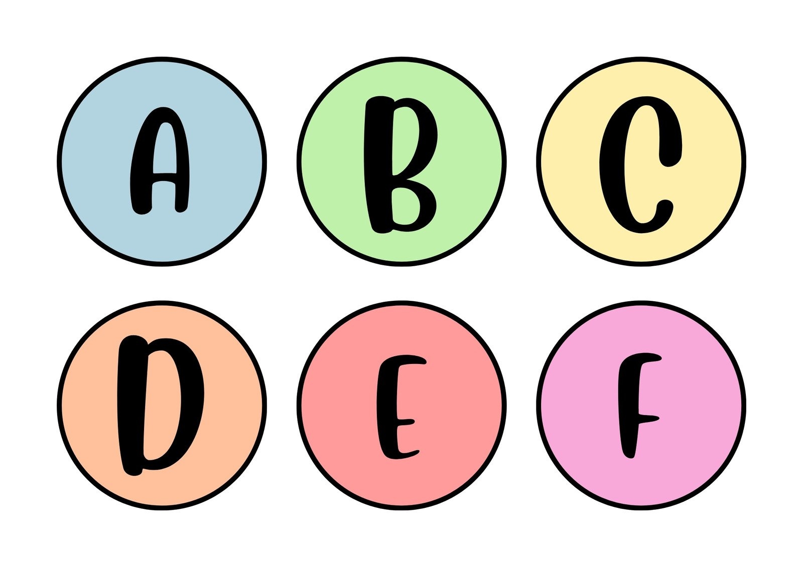 Abc Letters Printable