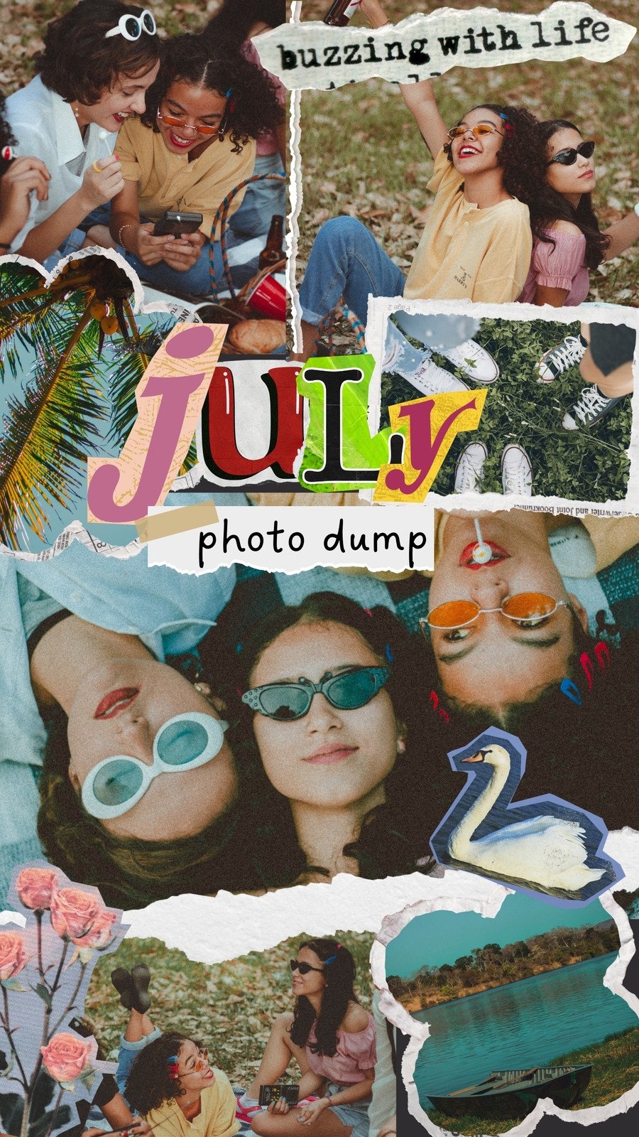 Free And Customizable Collage Templates Canva