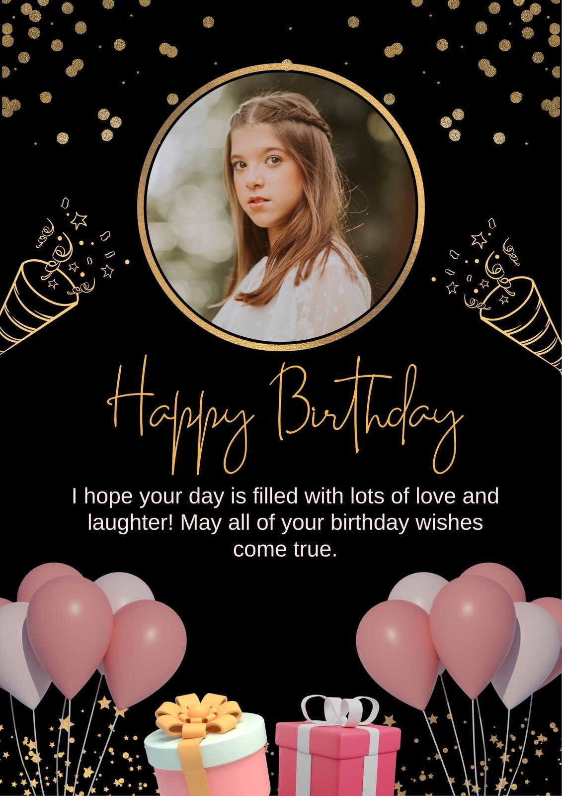 happy birthday poster printable