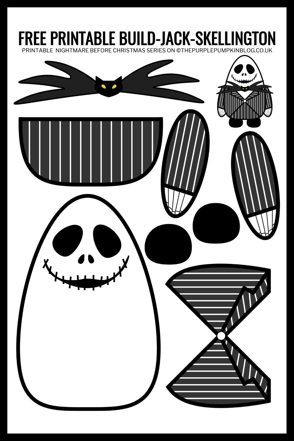 halloween templates printable free