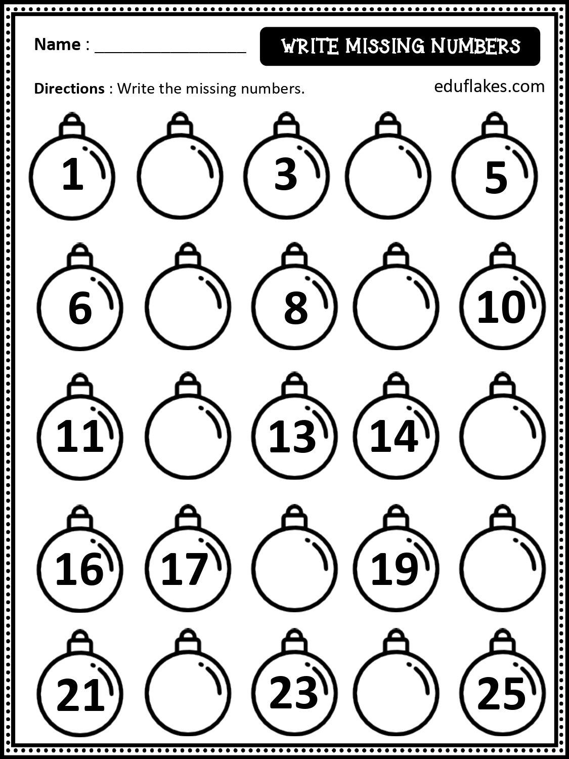 math worksheet kindergarten free printable