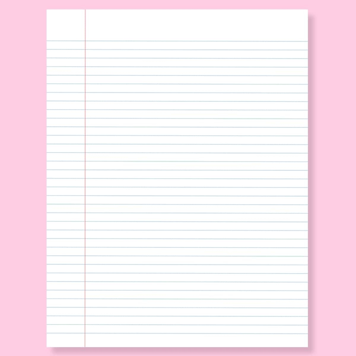printable lined paper to print