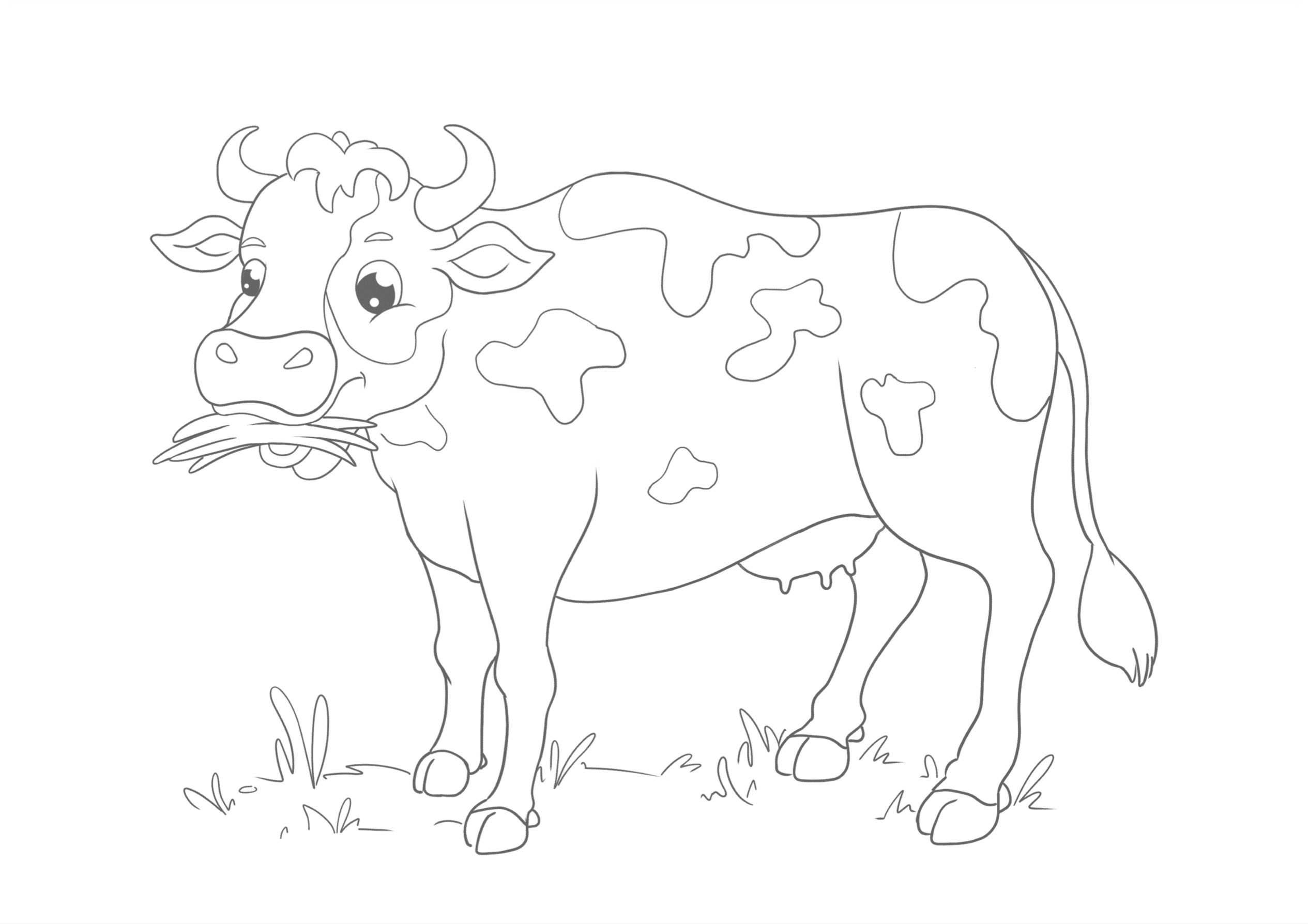 Cow Printable Images