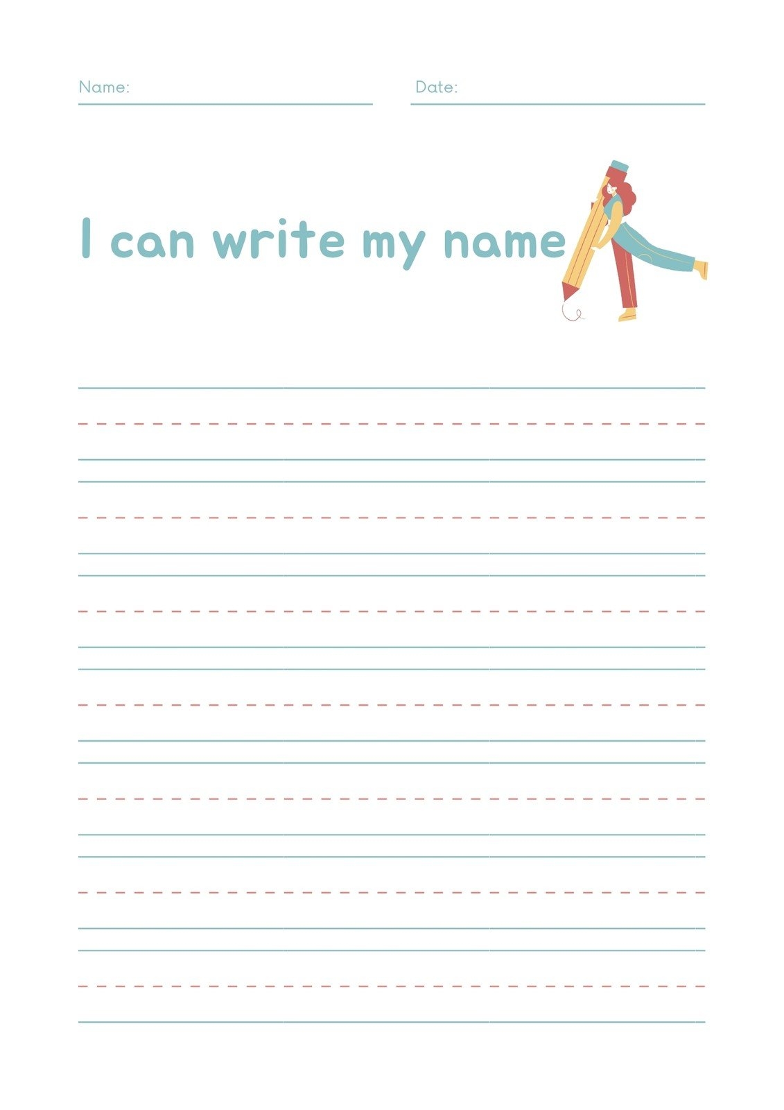name worksheets printable