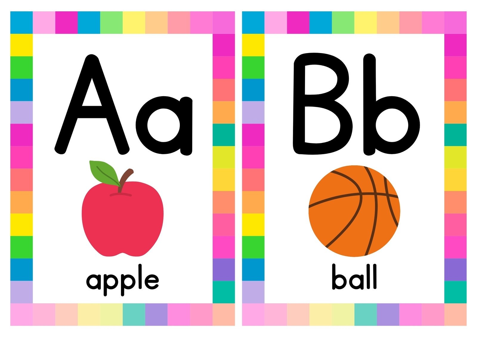 Free Customizable Alphabet Flashcard Templates Canva Worksheets Library Free Customizable Alphabet Flashcard Templates Canva Worksheets Library