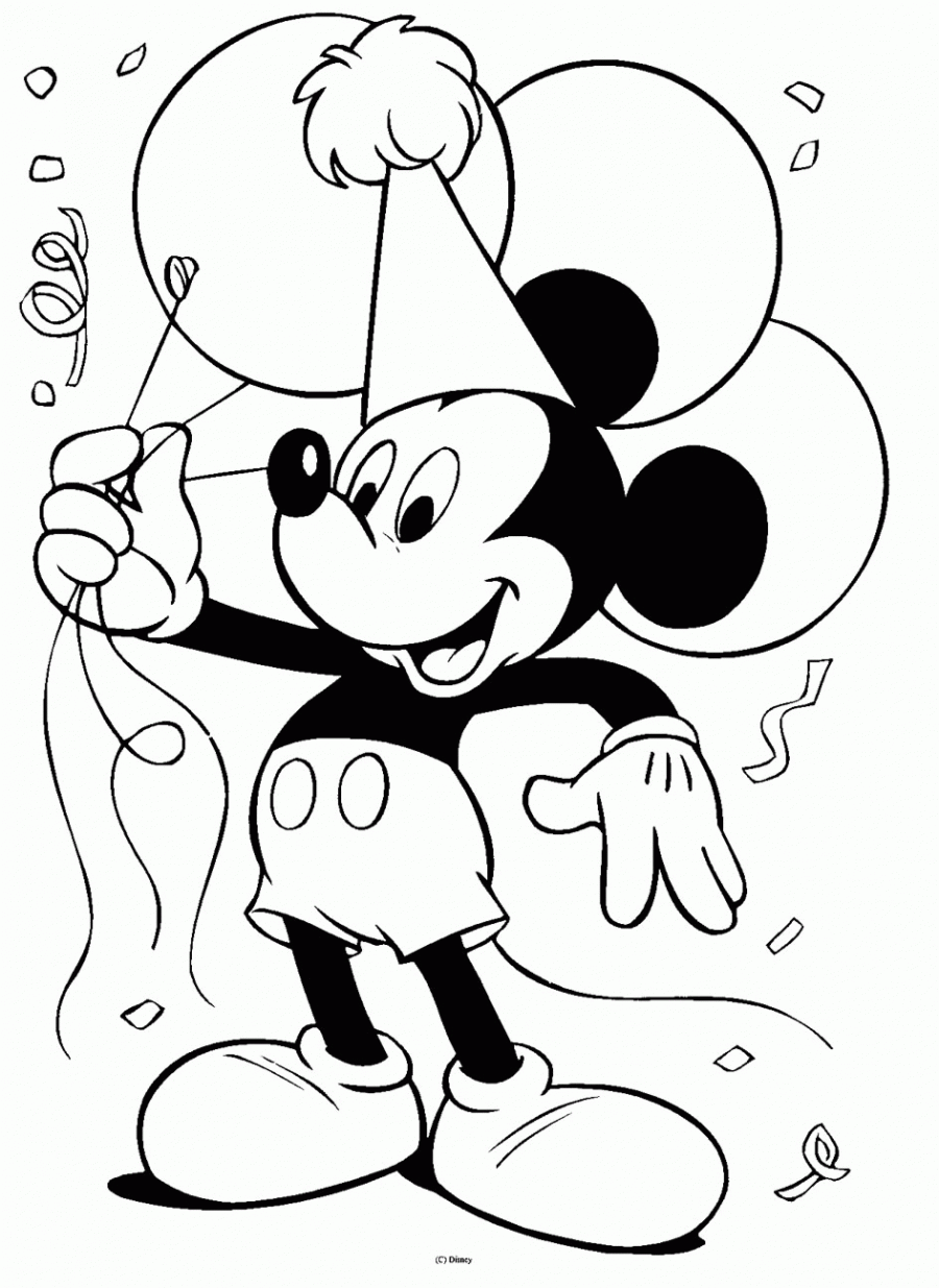 coloring pages printable free disney