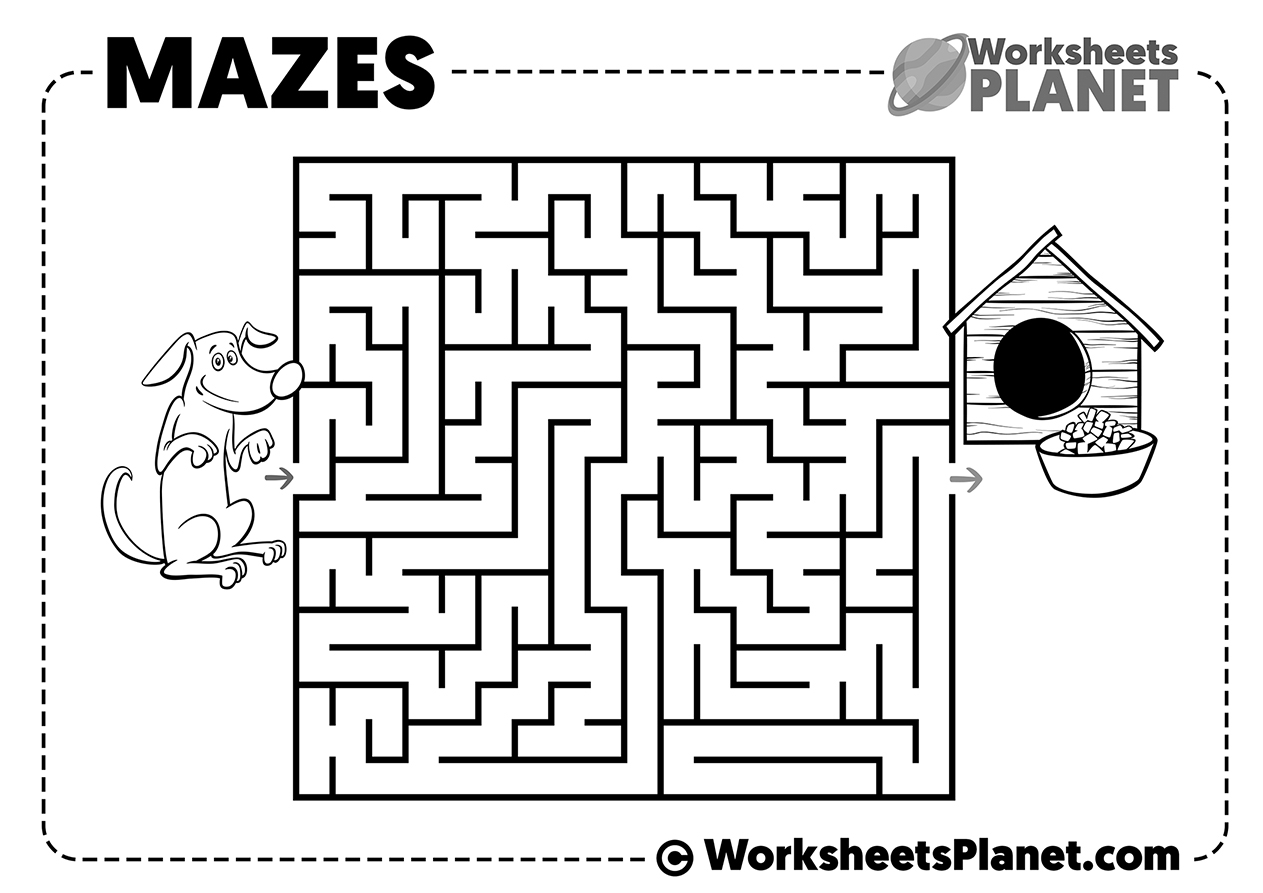 Free Printable Mazes For Kids