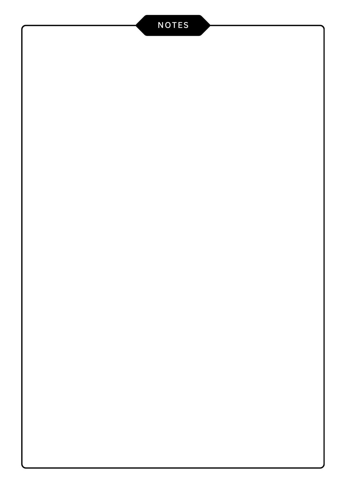 Blank Printable Page