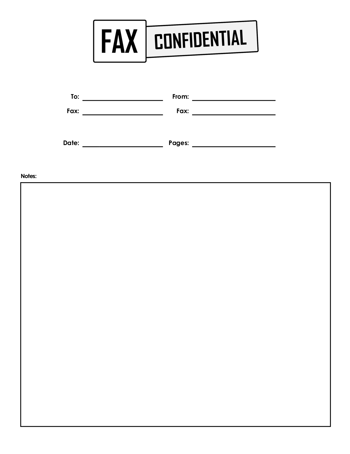 free printable fax cover page template free printable fax cover page template