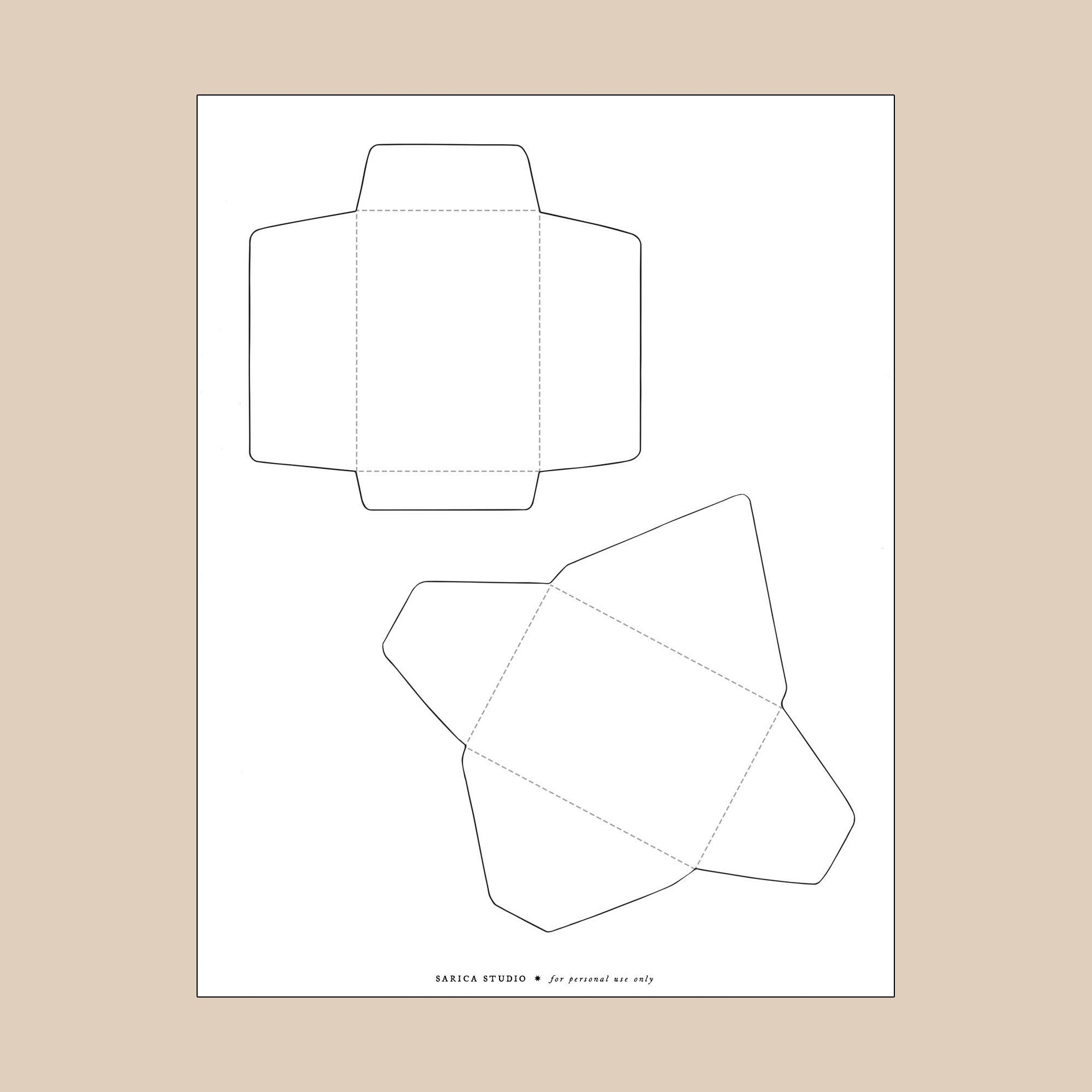 Envelope Outline Printable