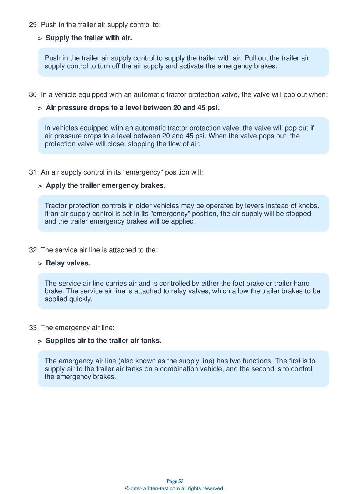 printable oregon dmv knowledge test practice forms free