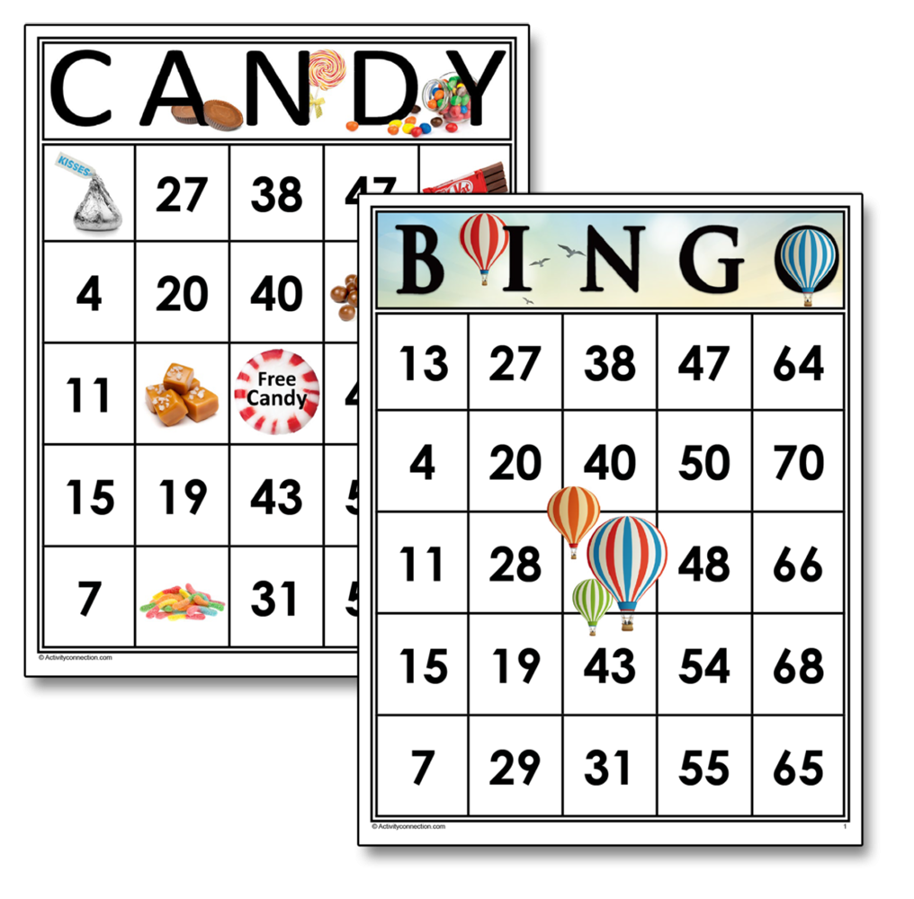 Bingo Printable Cards