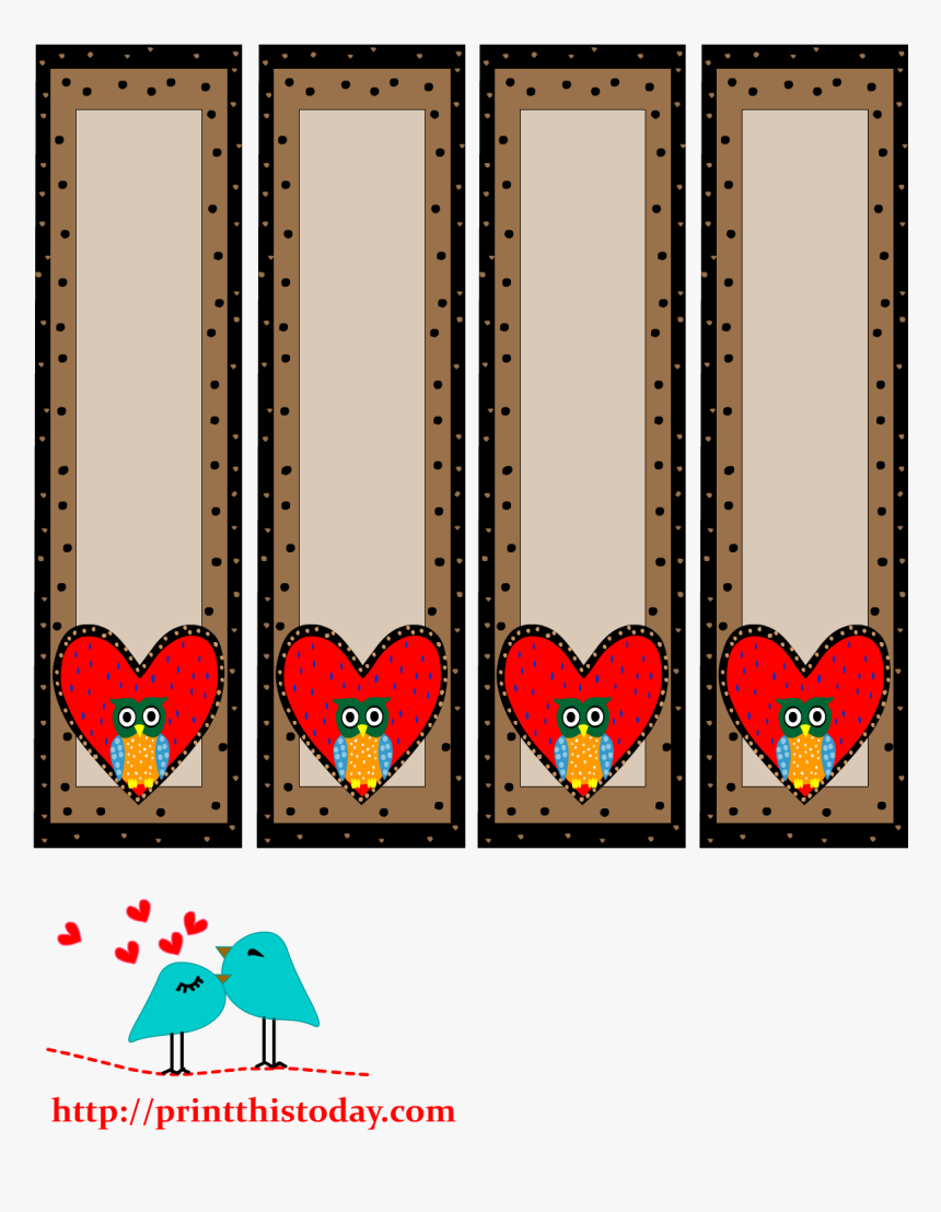 template bookmarks printable