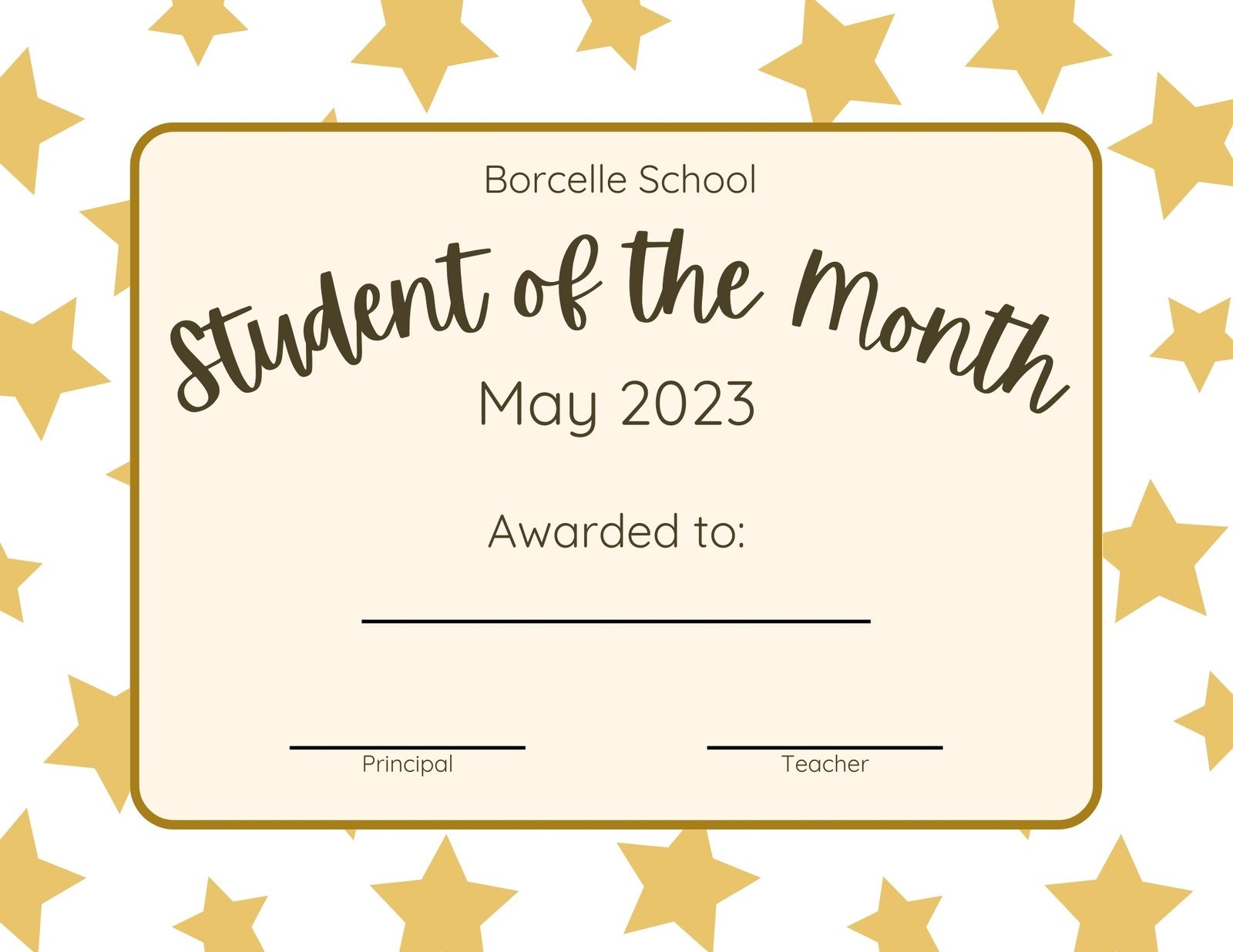 Free Printable Award Certificates For Students