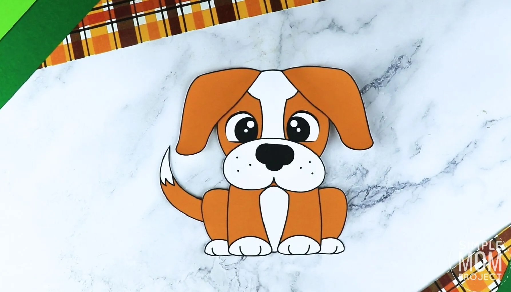 Free Printable Dog Craft Template Simple Mom Project