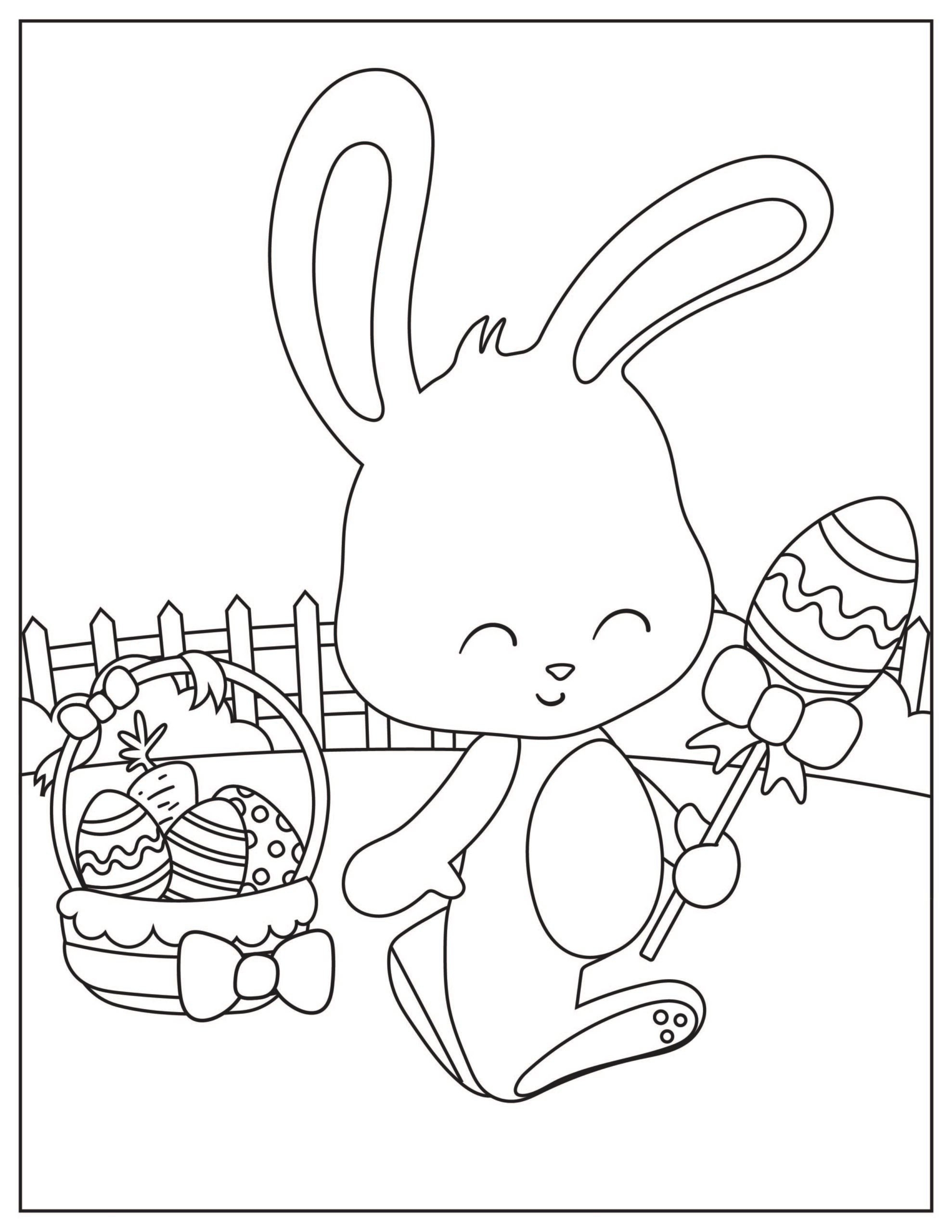 free printable printable easter coloring pages