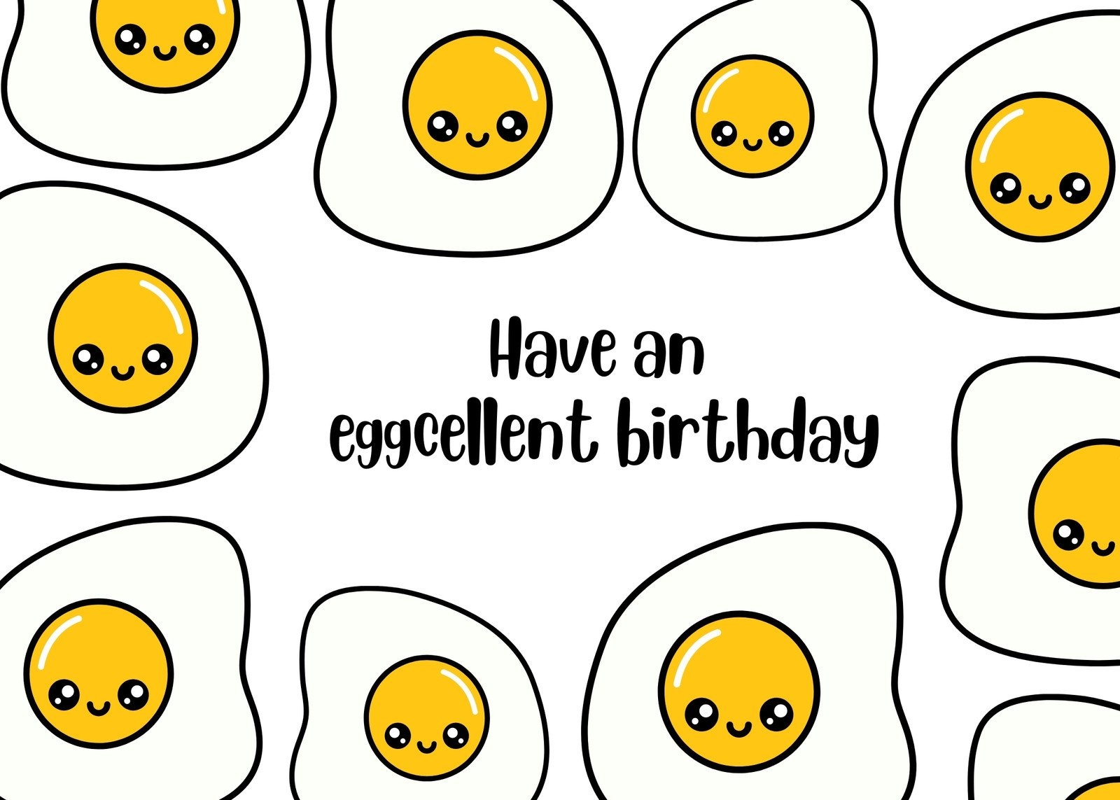 Free Printable Funny Birthday Card Templates Canva