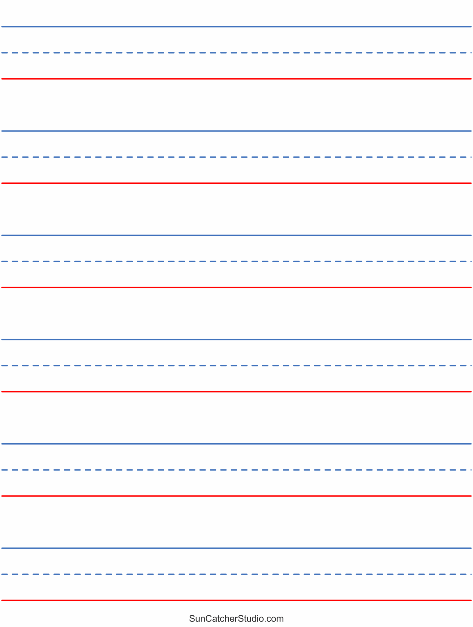 Printable Lined Paper To Print - Jenny Blog
