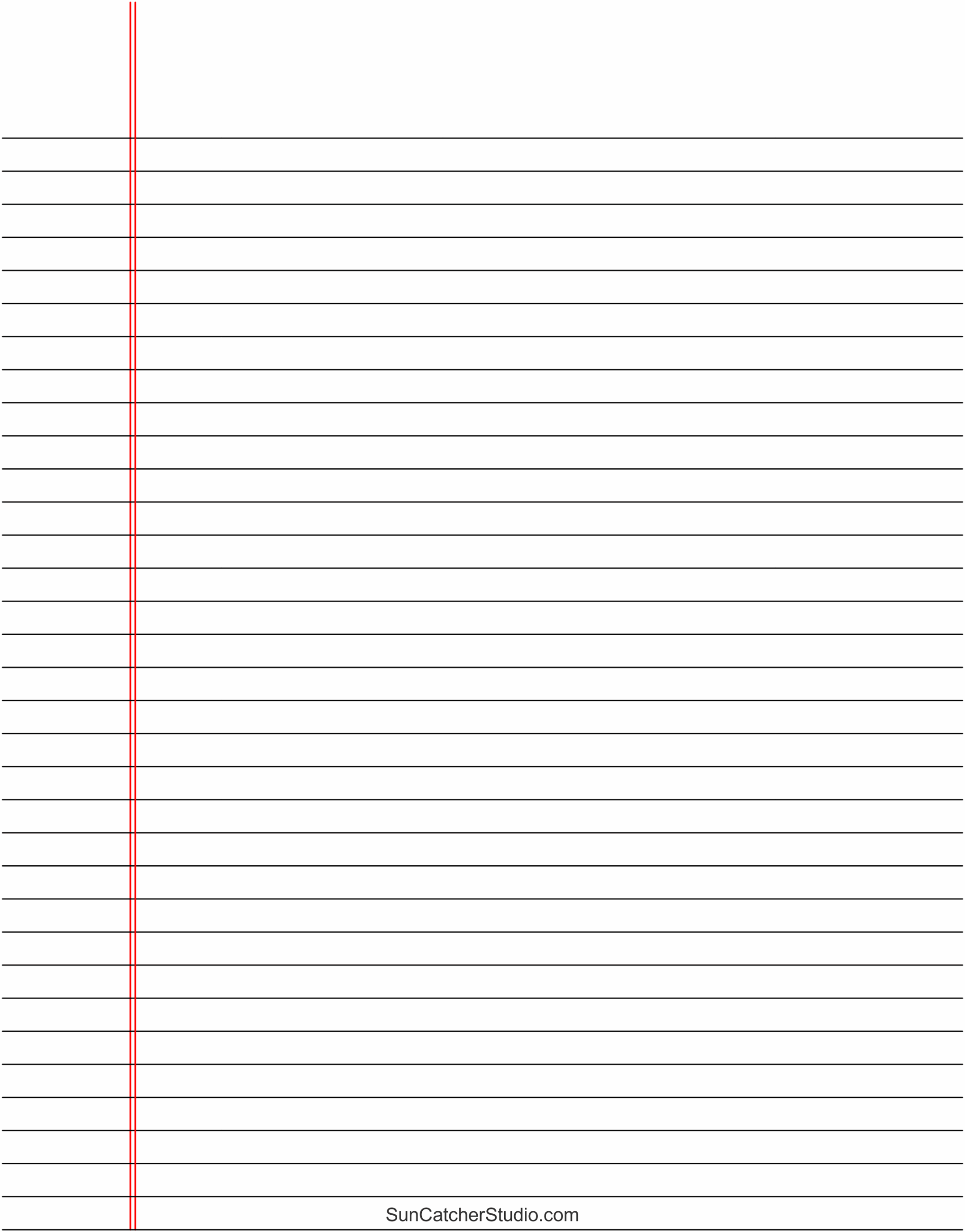 Notepad Paper Printable