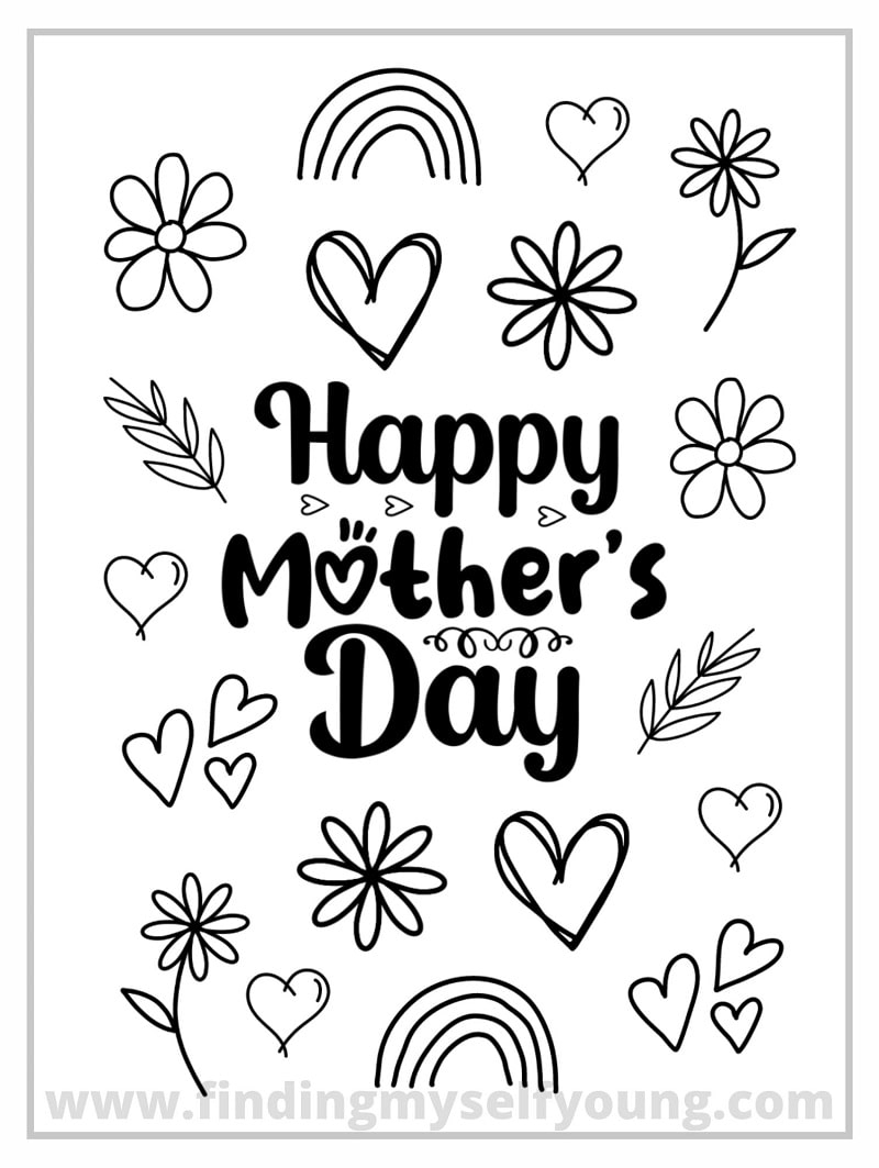 Printable Mothers Day Cards For Kids