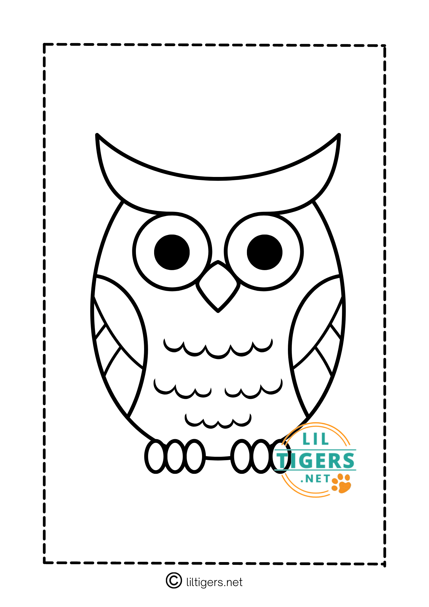 Free Printable Owl Templates Lil Tigers Lil Tigers