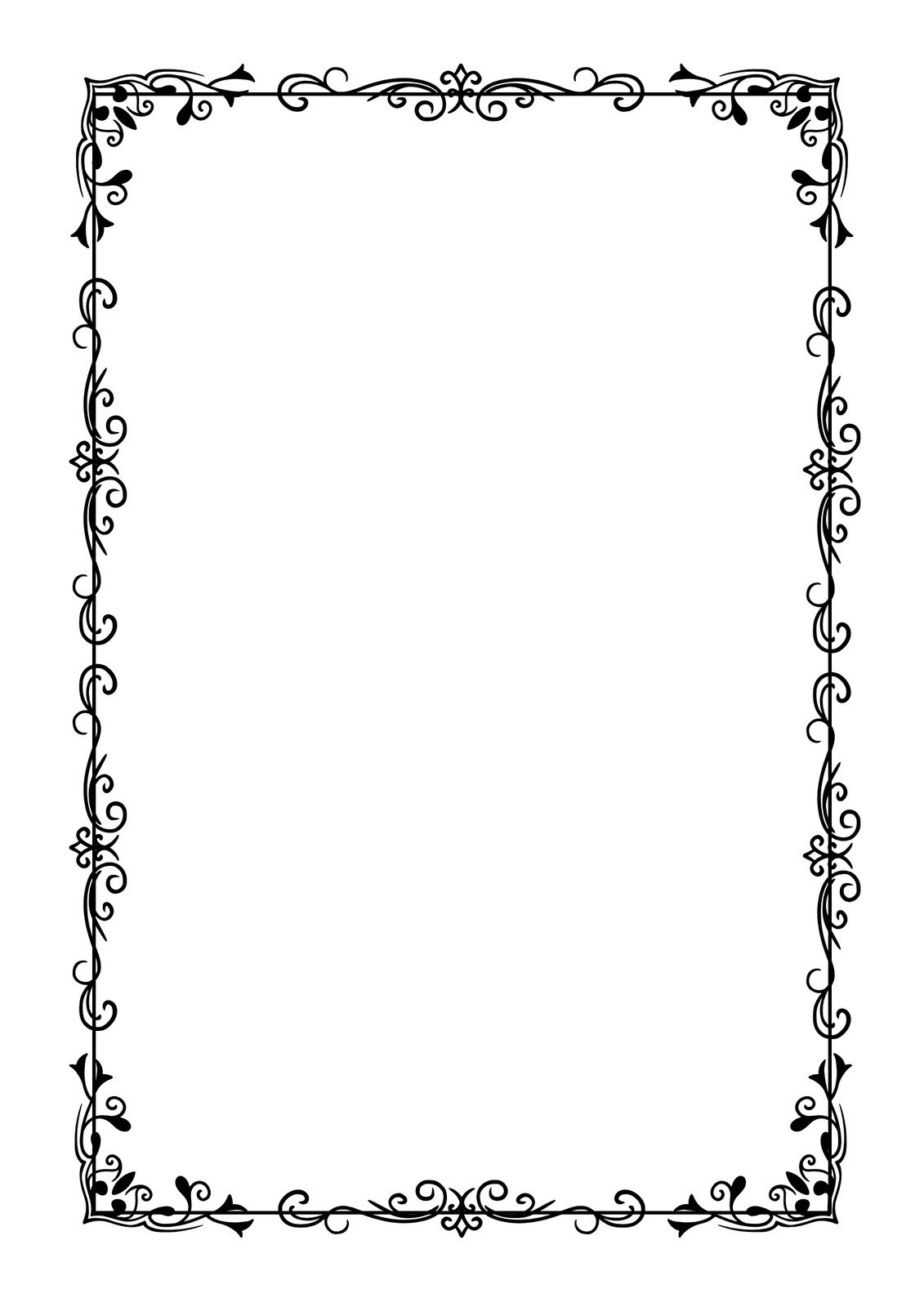 Border Templates Free Printable