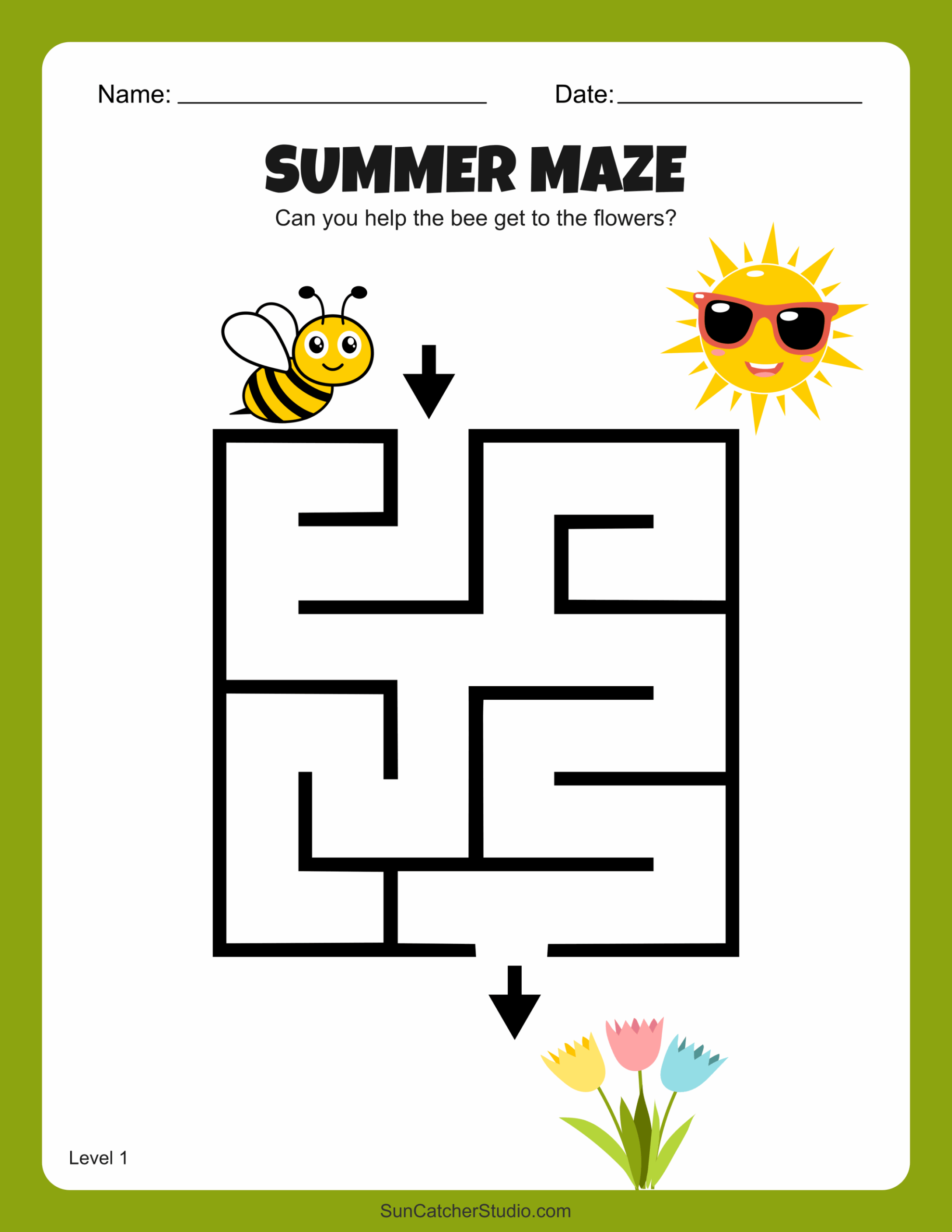 printable mazes for kids
