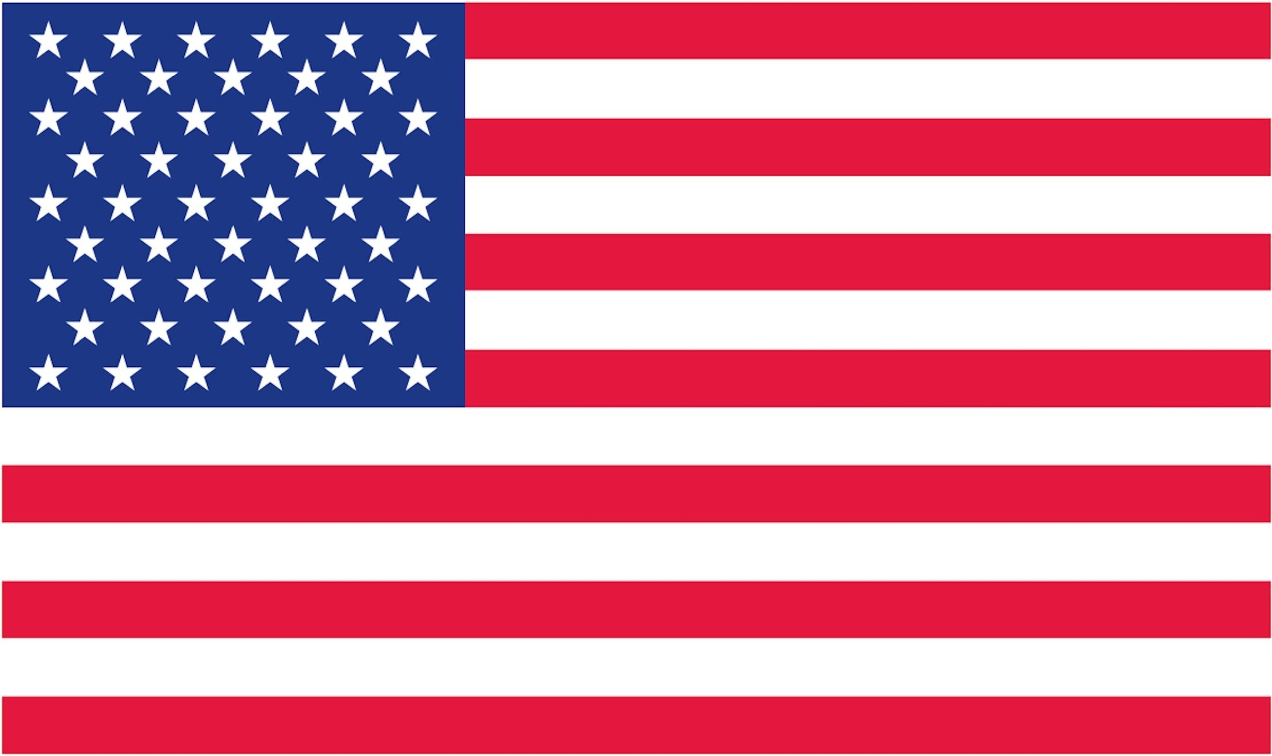 American Flag Printable Coloring Page
