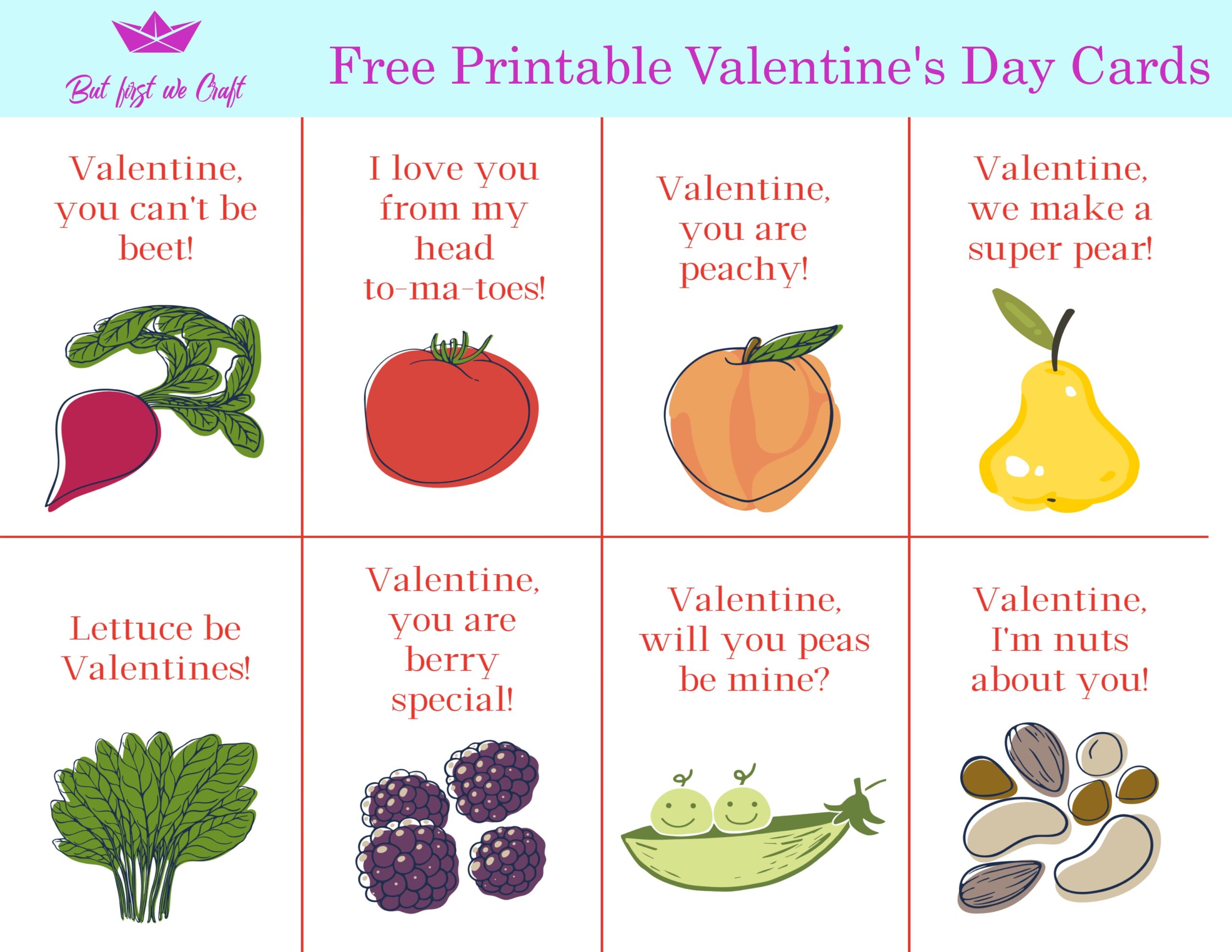 free printable valentine card
