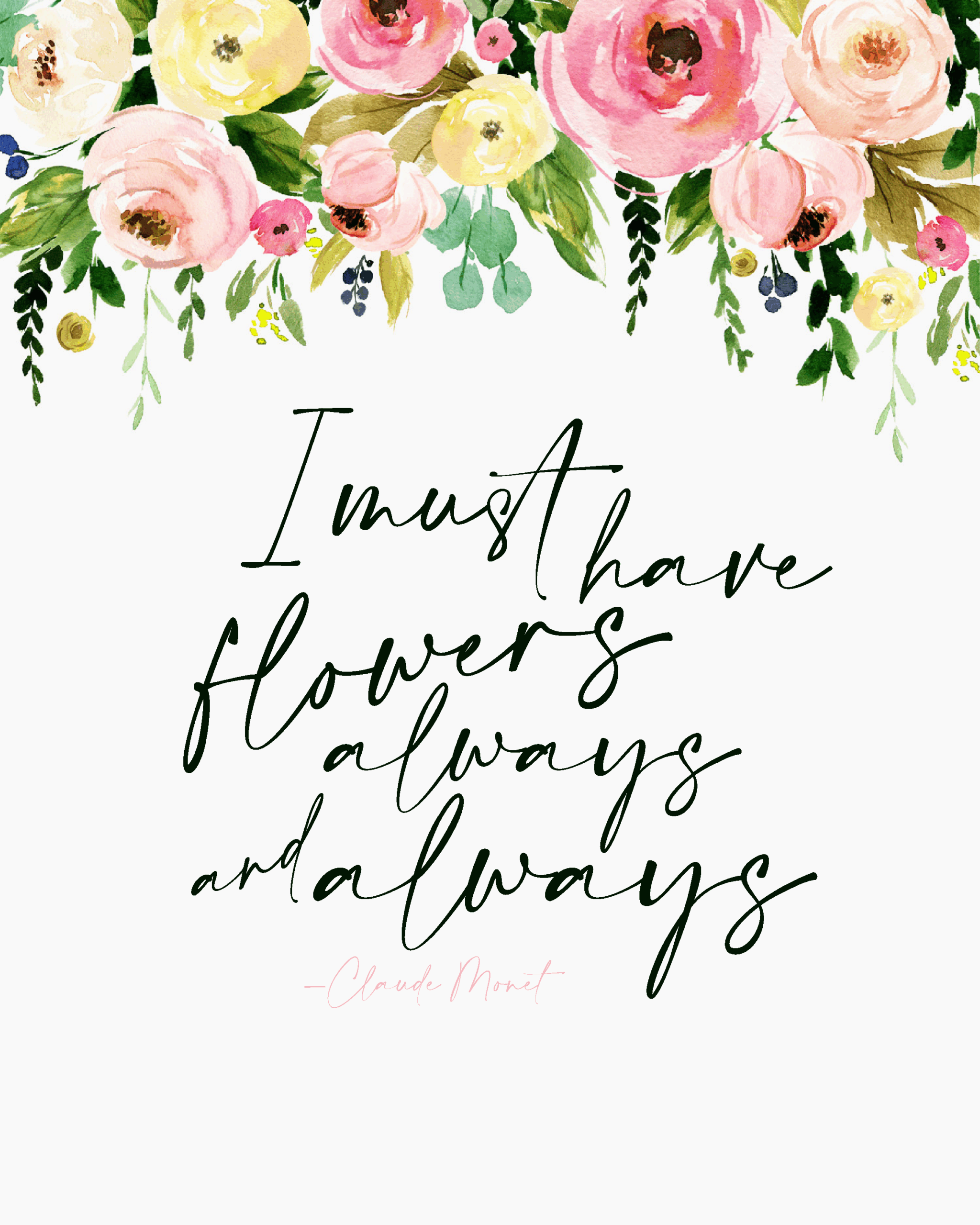 free printable flower images