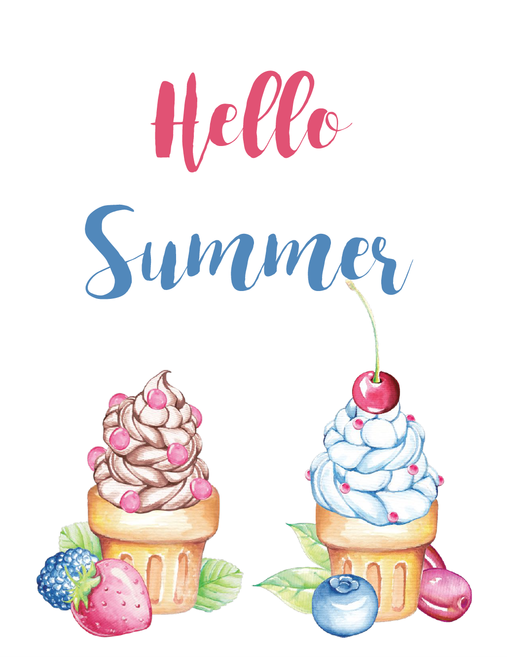 free printable summer images