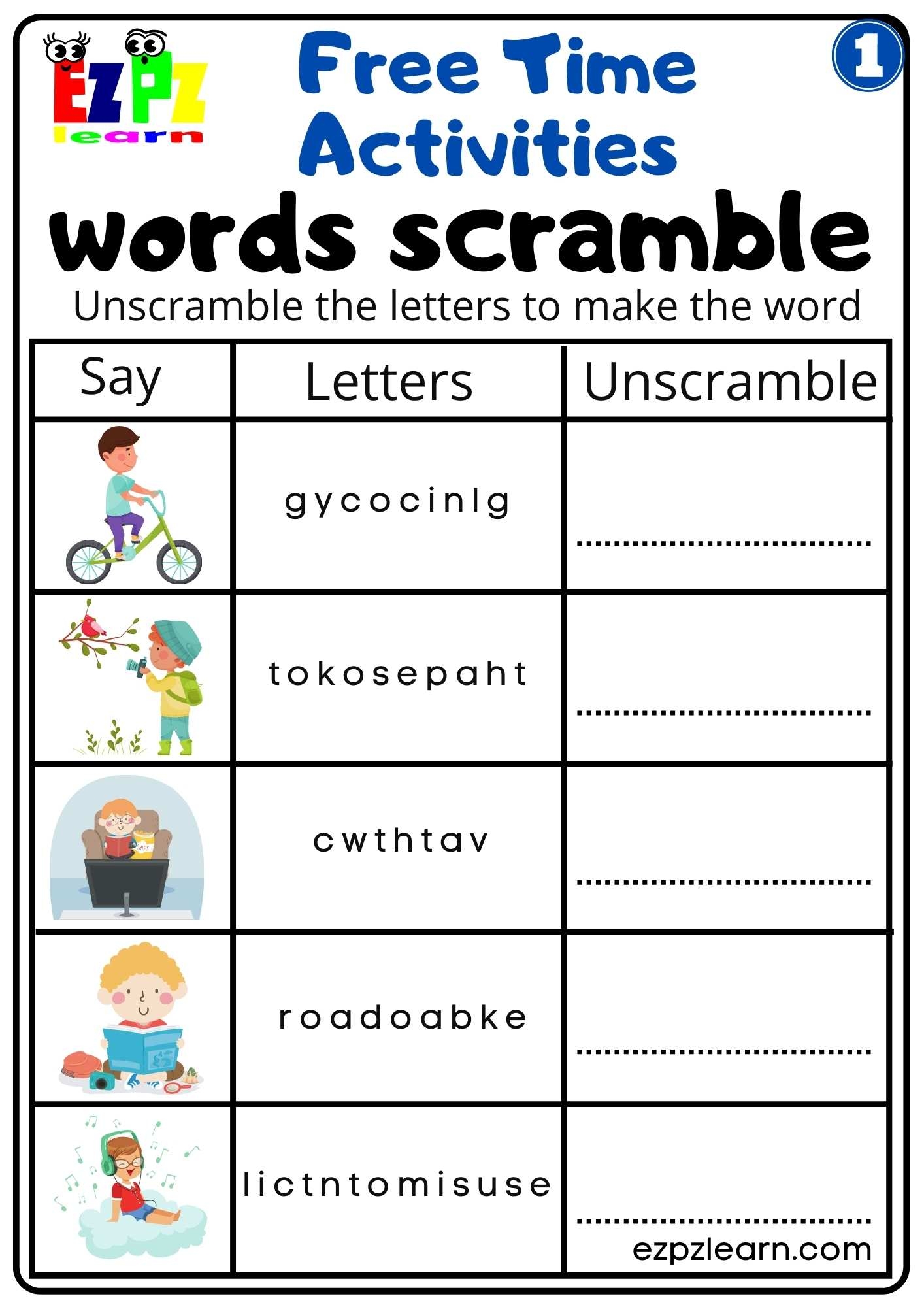 free printable esl worksheets for adults